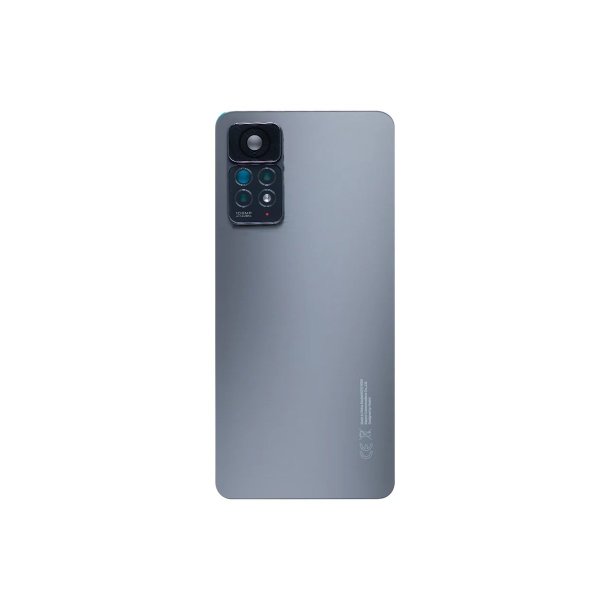 Bagcover til Xiaomi Redmi Note 11 Pro med kameralinse Graphite Gr� OEM