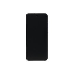 Sk�rm til Samsung Galaxy S20 G980F / S20 5G G981F med ramme Cosmic Gr� Service Pack formonteret
