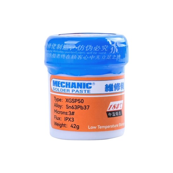 MECHANIC XGSP-50 Special Loddepasta 42g 183&deg;C