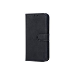 Rixus Duo Magnetic Detachable Wallet Cover til Samsung Galaxy S23 S911B Sort