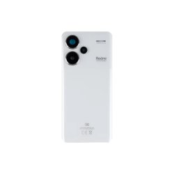 Bagcover til Xiaomi Redmi Note 13 Pro Plus 5G med kameralinse Moonlight Hvid OEM