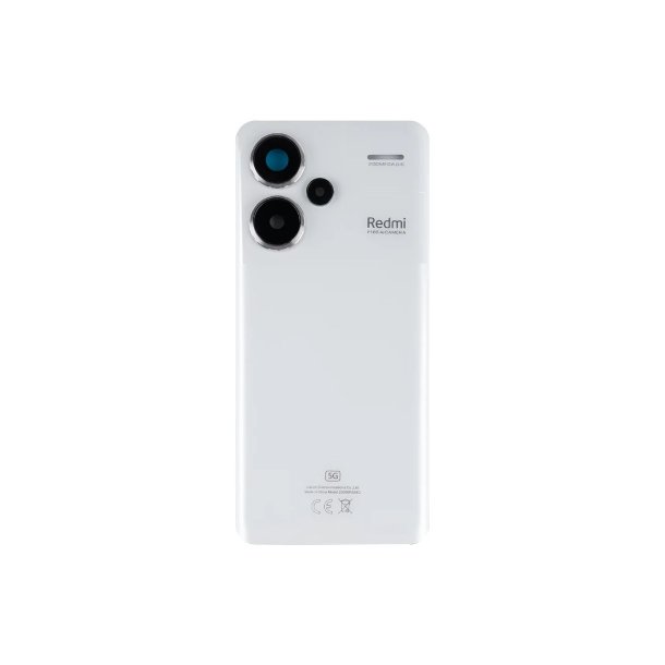 Bagcover til Xiaomi Redmi Note 13 Pro Plus 5G med kameralinse Moonlight Hvid OEM