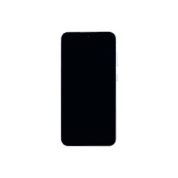 Sk�rm til Samsung Galaxy S23 FE S711B med ramme S�lv Soft-OLED 120Hz