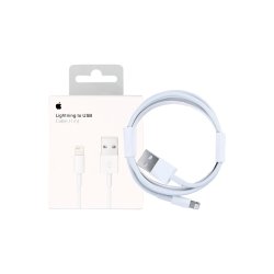 Apple MUQW3ZM/A USB-A til Lightning Kabel 100cm Hvid Original