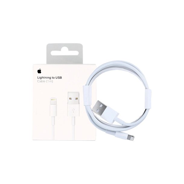 Apple MUQW3ZM/A USB-A til Lightning Kabel 100cm Hvid Original