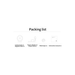 Xiaomi kamera C100 2K Magnetic Mount