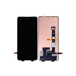 Sk�rm til Motorola Moto G52 / G82 / G71S / Edge 30 uden ramme Sort OEM