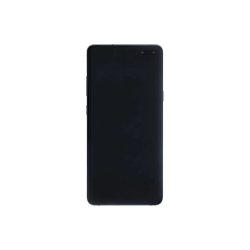 Sk�rm til Samsung Galaxy S10 5G G977B med ramme Majestic Sort Service Pack