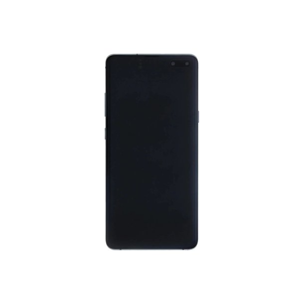 Sk�rm til Samsung Galaxy S10 5G G977B med ramme Majestic Sort Service Pack