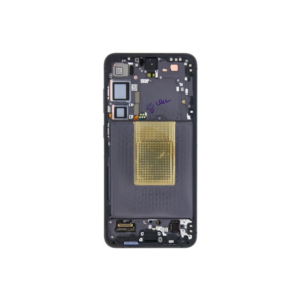 Sk�rm til Samsung Galaxy S24 Plus S926B med ramme Onyx Sort Service Pack formonteret