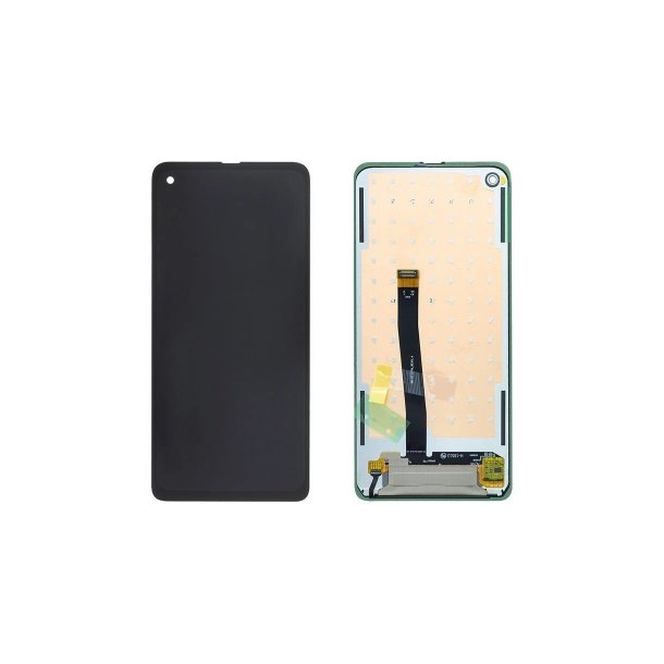 Sk�rm til Samsung Galaxy Xcover Pro G715F uden ramme Sort OEM