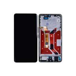 Sk�rm til Honor Magic7 Lite med ramme Titanium Sort OEM