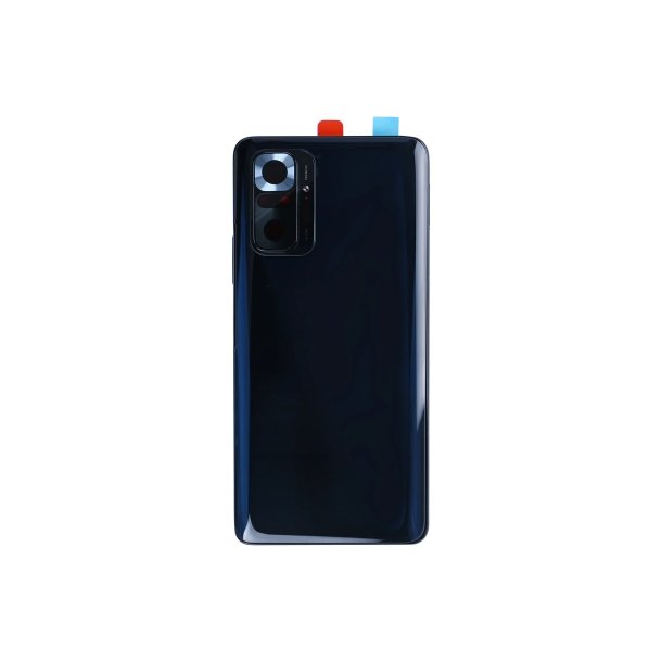Bagcover til Xiaomi Redmi Note 10 Pro med kameralinse Onyx Gr� OEM