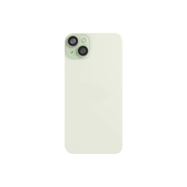 Bagglas til iPhone 15 Plus med NFC og forst�rret kameraramme Gr�n Pulled