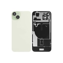 Bagglas til iPhone 15 Plus med NFC og forst�rret kameraramme Gr�n Pulled