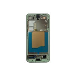 Sk�rm til Samsung Galaxy S25 S931B med ramme Mint Service Pack formonteret