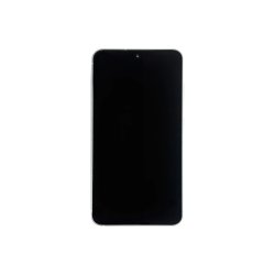 Sk�rm til Samsung Galaxy S25 S931B med ramme Icy Bl� Service Pack formonteret