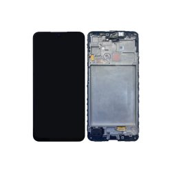 Sk�rm til Samsung Galaxy A16 4G A165F med ramme Sort Incell