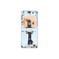 Hovedsk�rm til Samsung Galaxy Z Flip7 F766B med ramme Mint Service Pack