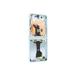 Hovedsk�rm til Samsung Galaxy Z Flip7 F766B med ramme Mint Service Pack