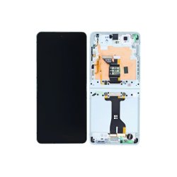 Hovedsk�rm til Samsung Galaxy Z Flip7 F766B med ramme Mint Service Pack