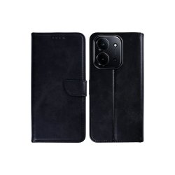 Rixus Flipcover til Xiaomi Redmi 15C Sort