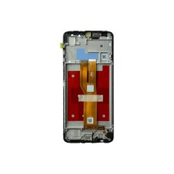 Sk�rm til Samsung Galaxy A07 4G A075F med ramme Gr� OEM