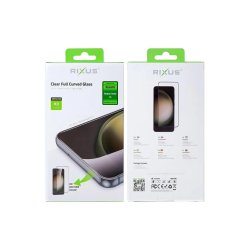 Rixus sk�rmbeskyttelse til Xiaomi Redmi Note 15 5G H�rdet glas Clear HD Ultra Line