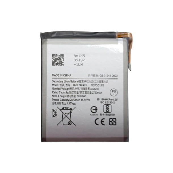 Sekund�rt batteri til Samsung Galaxy Z Flip7 FE F761B EB-BF742ABE OEM