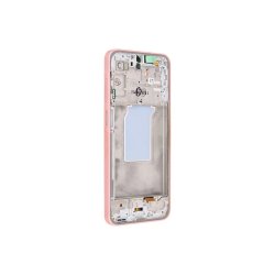 Sk�rm til Samsung Galaxy A26 A266B med ramme Peach Pink Service Pack