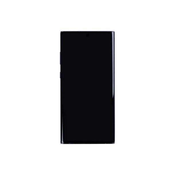 Sk�rm til Samsung Galaxy Note 10 Plus N975F med ramme Aura Glow Soft-OLED 60Hz