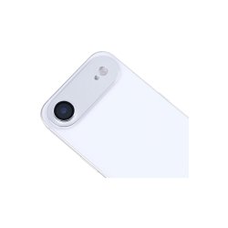Rixus Ultra Clear kamerabeskyttelse til iPhone 17 Air Cloud Hvid