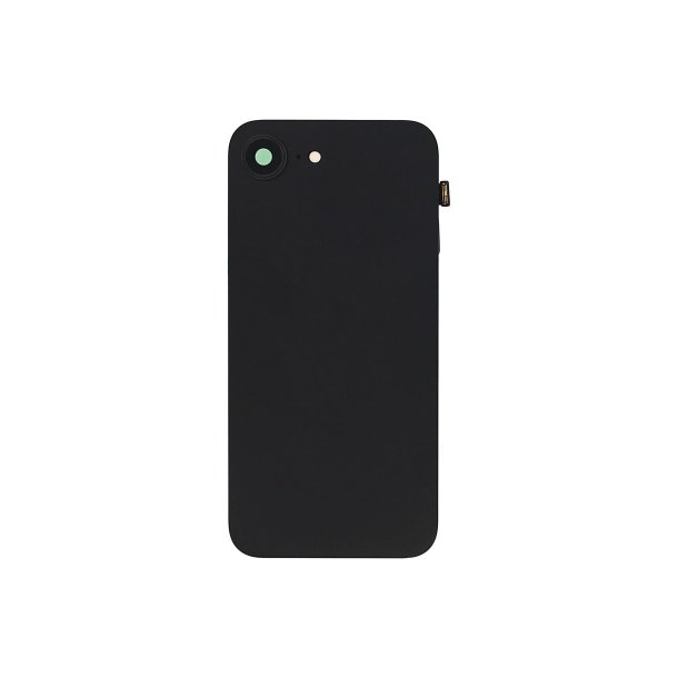 Bagglas til iPhone 16e med NFC og forst�rret kameraramme Sort Kompatibel