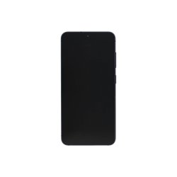 Sk�rm til Samsung Galaxy S25 S931B med ramme Bl� Sort Service Pack formonteret