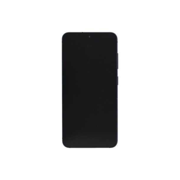 Sk�rm til Samsung Galaxy S25 S931B med ramme Bl� Sort Service Pack formonteret