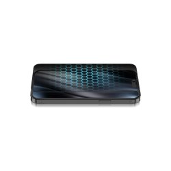 Rixus sk�rmbeskyttelse til iPhone 14 Pro H�rdet glas Privacy med Fit Box