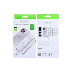 Rixus sk�rmbeskyttelse til iPhone 17 Pro H�rdet glas Clear HD med Fit Box