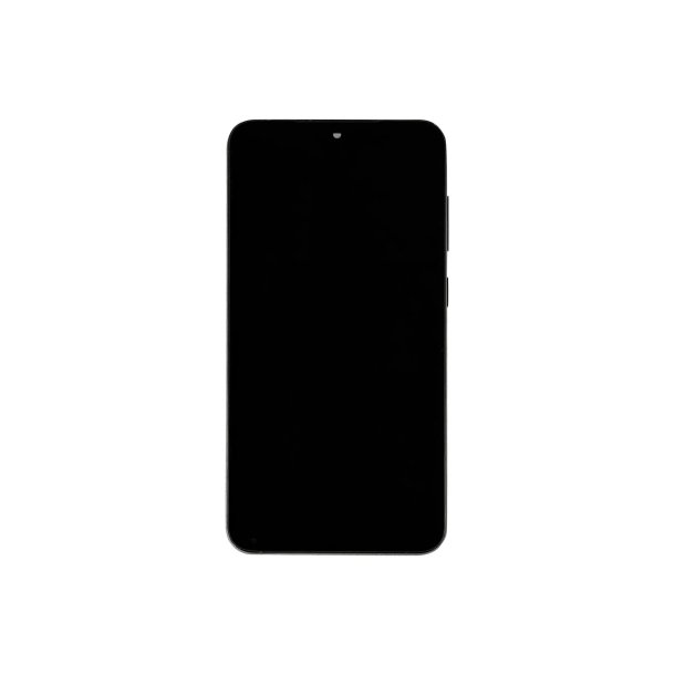 Sk�rm til Samsung Galaxy S23 Plus S916B med ramme Phantom Sort Soft-OLED 120Hz