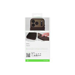 Rixus ProShield Cover med MagSafe til iPhone 17 Dark Brown