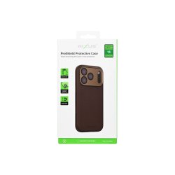 Rixus ProShield Cover med MagSafe til iPhone 16 Dark Brown