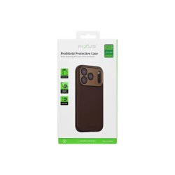 Rixus ProShield Cover med MagSafe til iPhone 16 Pro Max Dark Brown