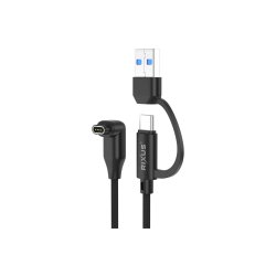 Rixus RXGM02 Ladekabel til Garmin Smartwatch 1m Sort