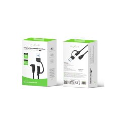 Rixus RXGM02 Ladekabel til Garmin Smartwatch 1m Sort