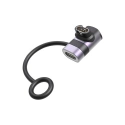 Rixus RXGM01 opladningsadapter til Garmin Smartwatch Sort