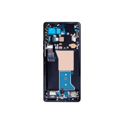 Sk�rm til Motorola Edge 40 Pro / Moto X40 med ramme Interstellar Sort OEM