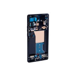 Sk�rm til Motorola Edge 40 Pro / Moto X40 med ramme Interstellar Sort OEM