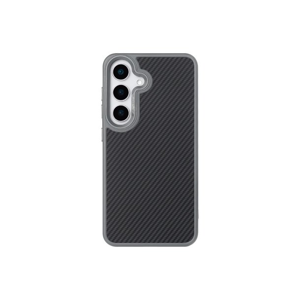 Rixus Mag Carbon Cover med MagSafe til Samsung Galaxy S26 Titanium Gr�