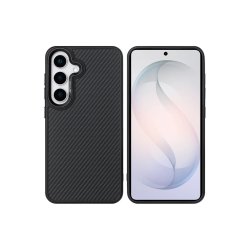 Rixus Mag Carbon Cover med MagSafe til Samsung Galaxy S26 Sort
