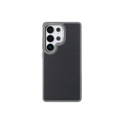 Rixus Mag Carbon Cover med MagSafe til Samsung Galaxy S26 Ultra Titanium Gr�