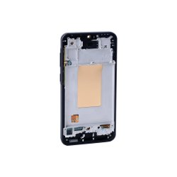 Sk�rm til Samsung Galaxy A36 A366B med ramme Sort Incell